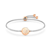 Milleluci Letter M Bracelet with CZ